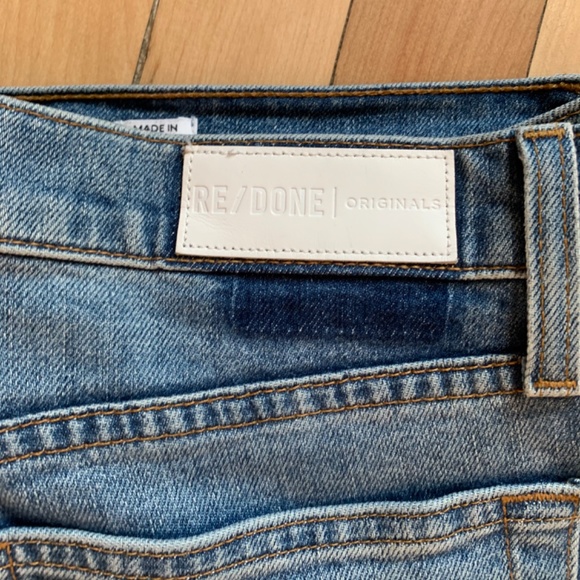 RE/DONE Originals High-Rise Straight Leg Jeans 30 - Picture 3 of 6